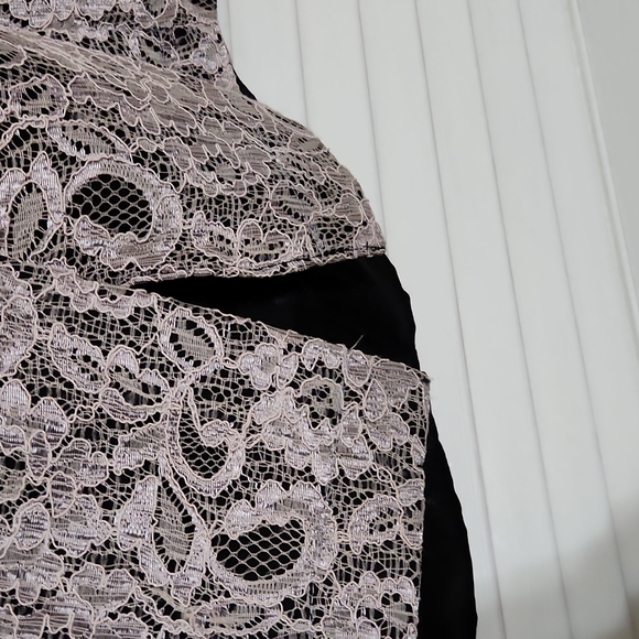 Y2K H&M stapless lace cocktail dress - Picture 6 of 7